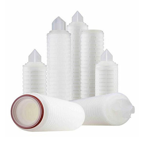 PES pleated filter cartridges